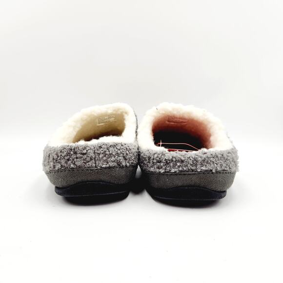 Deer Stags Men\'s Grey Sherpa Cushioned Indoor/Outdoor Clog Slipper Size 8M main image 7